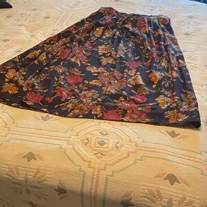 Floral skirt Autumn colors